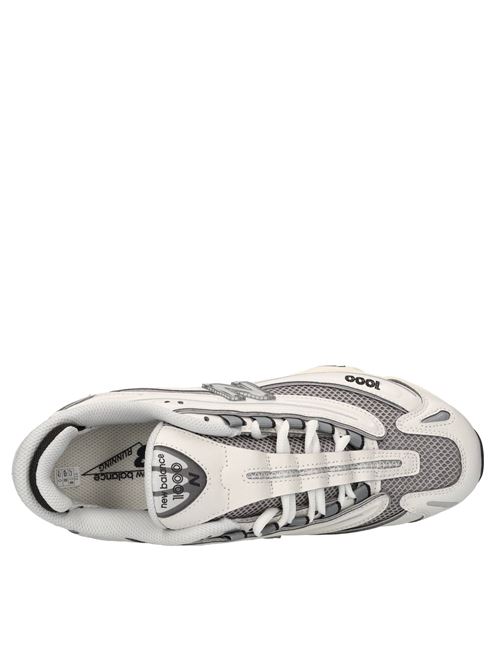 Sneakers in ecopelle e tessuto NEW BALANCE | M1000MEWBIANCO-GRIGIO